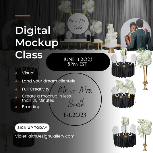 Learn how to create a Digital Mock-up for your potential clients
